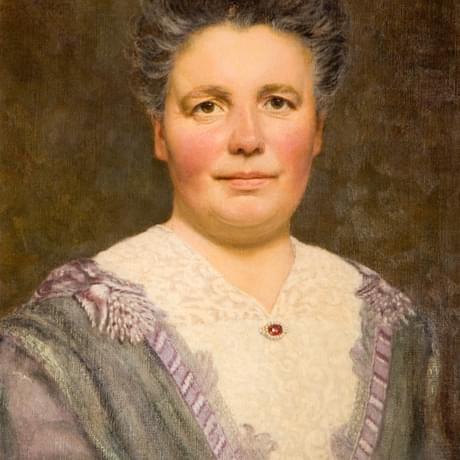 Painting, portrait of a woman