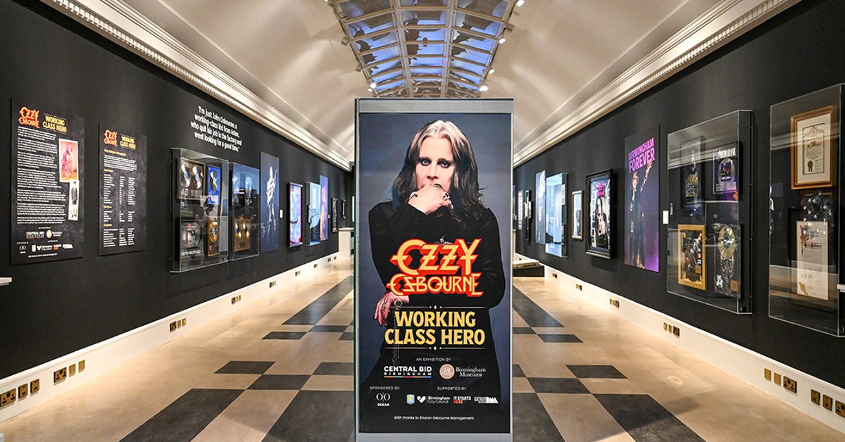 Ozzy Osbourne exhibition at Birmingham Museum & Art Gallery extended due to public demand | Birmingham Museums