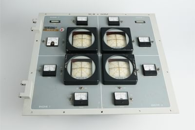 A four part engine gimbal.
