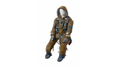 A space pressure suit.