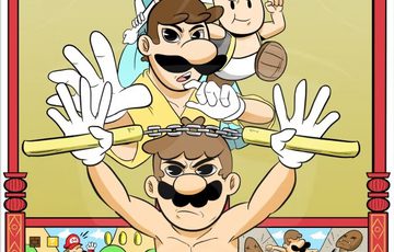 An illustrated poster which reads "Enter the Kingdom, coming soon".