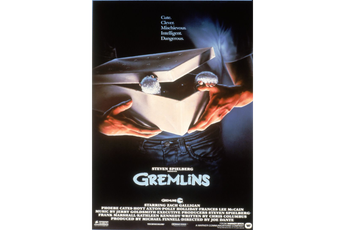 Movie poster of Gremlins.