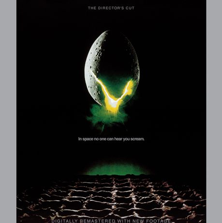 Movie poster of Alien.