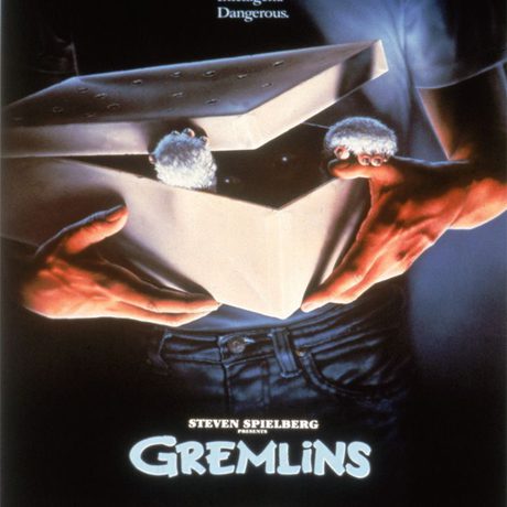 Movie poster of Gremlins.