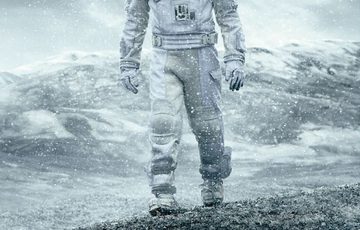 Movie poster for Intersellar.