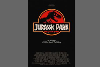 Jurassic Park movie poster.