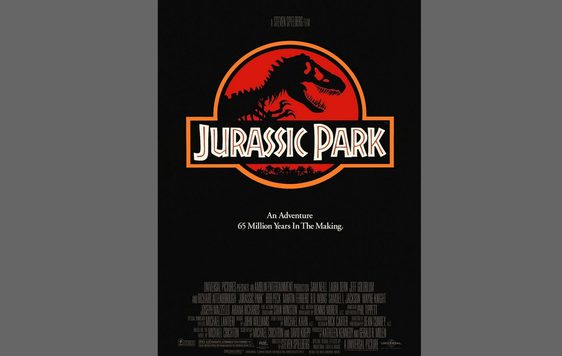 Jurassic Park movie poster.