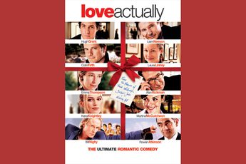 FIlm poster for Love Actually.