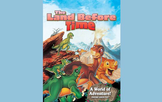 Land before time movie poster.