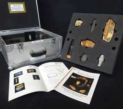 Egyptian items with accompanying booklet