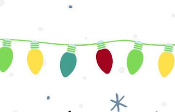 Illustration of multicoloured lights