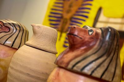 Replica Egyptian Canopic Jars