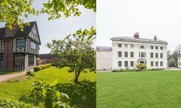 Blakesley Hall and Soho House exterior view