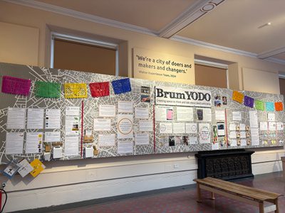 Display board for Brum YODO.