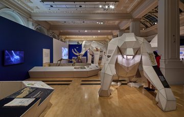 A gallery showing a variety of 3d model ancient aniamls.