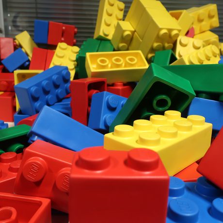 Lots of LEGO pieces