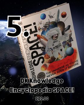 5. A book of space.