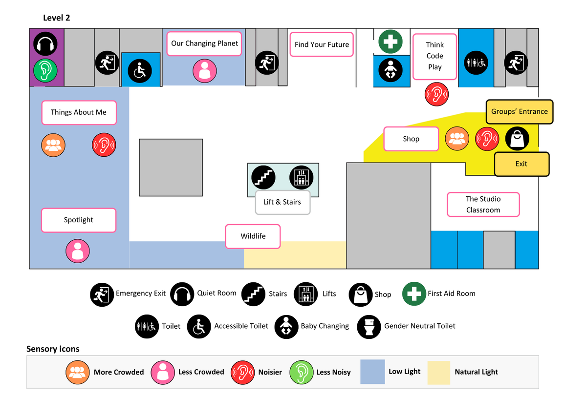 Sensory Map | Thinktank | Birmingham Museums