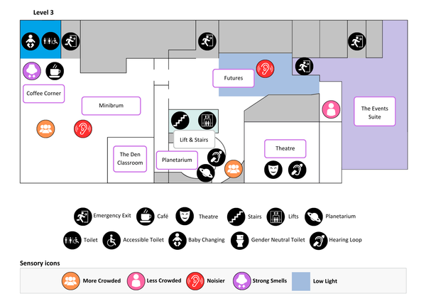 Sensory Map | Thinktank | Birmingham Museums